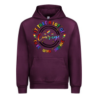Mauve Wine gay pride Urban Hoodie - MaliasSmallBusiness