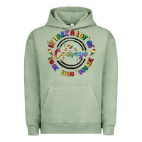 Pigment Oil Green gay pride Urban Hoodie - MaliasSmallBusiness