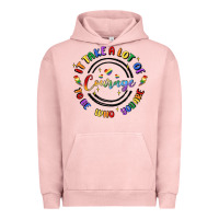 Pigment Salmon gay pride Urban Hoodie - MaliasSmallBusiness