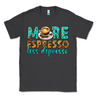 Smoke more espresso less depresso western Classic Tee - texasbilliewilder