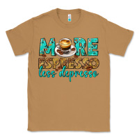 Toasted Coconut more espresso less depresso western Classic Tee - texasbilliewilder