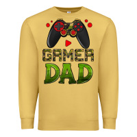 Antique Gold gamer dad Premium Sweatshirt - HRA Design Shop