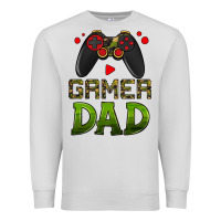 Dove Grey gamer dad Premium Sweatshirt - HRA Design Shop