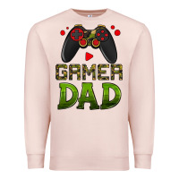 Pale Pink gamer dad Premium Sweatshirt - HRA Design Shop