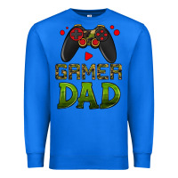 True Royal gamer dad Premium Sweatshirt - HRA Design Shop