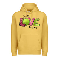 Antique Gold for the love of the game tennis Premium Hoodie - Jasminsmagicworld