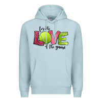 Blue Mist for the love of the game tennis Premium Hoodie - Jasminsmagicworld