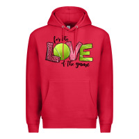 Cardinal for the love of the game tennis Premium Hoodie - Jasminsmagicworld