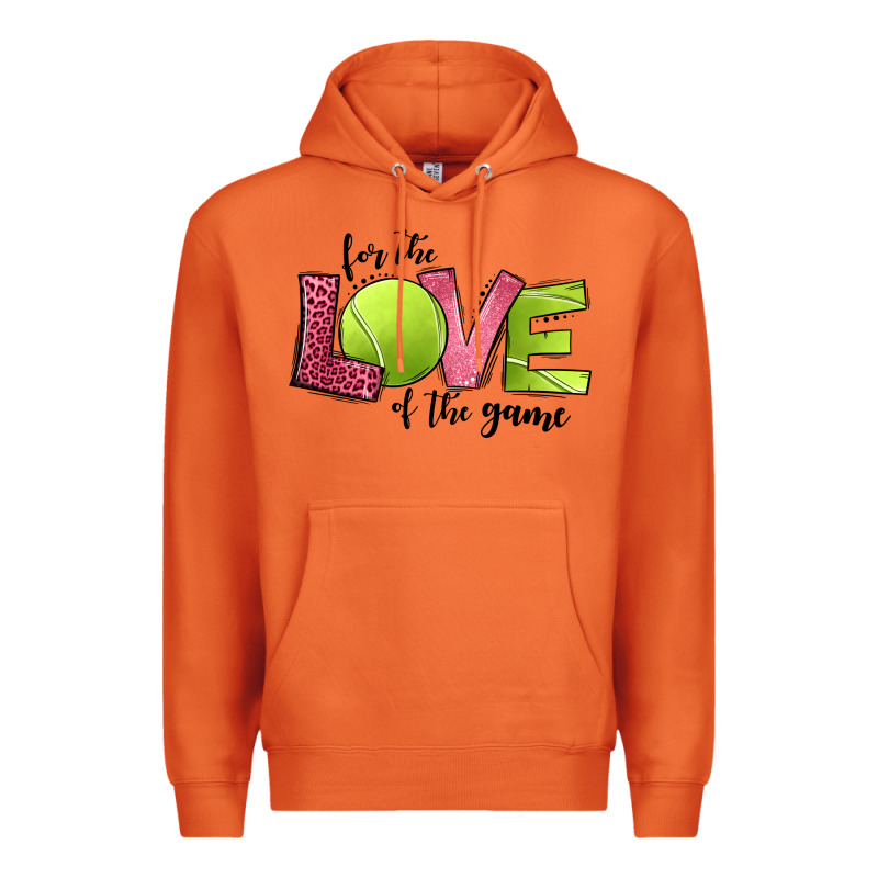 For The Love Of The Game Tennis Premium Hoodie by Jasminsmagicworld | Teevron