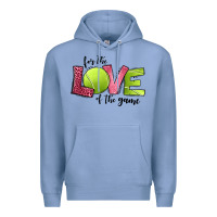 Colony Blue for the love of the game tennis Premium Hoodie - Jasminsmagicworld