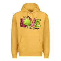 Mustard for the love of the game tennis Premium Hoodie - Jasminsmagicworld