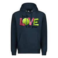 Navy for the love of the game tennis Premium Hoodie - Jasminsmagicworld