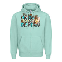 Seafoam more espresso less depresso Zipper Hoodie - Zillion Design Studio