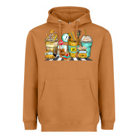Meerkat school bus coffee cups Heavyweight Hoodie - Zillion Design Studio
