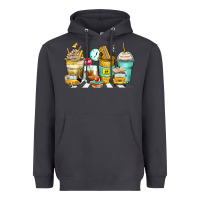 Smoke school bus coffee cups Heavyweight Hoodie - Zillion Design Studio