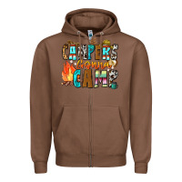 Chestnut campers gonna camp Zipper Hoodie - Zillion Design Studio