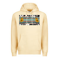 Pina Colada western cowhide serape sunflower mama license plate Premium Hoodie - BarkalooDesign