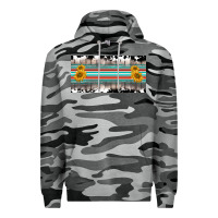 Slate Camo western cowhide serape sunflower mama license plate Premium Hoodie - BarkalooDesign