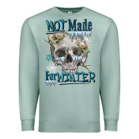 Seafoam not made for winter skull Premium Sweatshirt - FaDigitalArtStudio