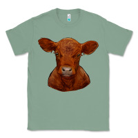 Sage red angus calf Classic Tee - RanaPortraitStore