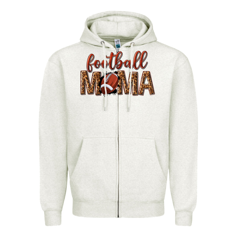 Football Mama Zipper Hoodie by texasbilliewilder | Teevron