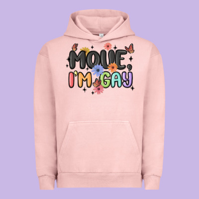 Movie I'm Gay Urban Hoodie Designed By Maliassmallbusiness