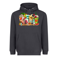Smoke summer vibes coffee cups Heavyweight Hoodie - Zillion Design Studio