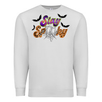 Dove Grey stay spooky Premium Sweatshirt - RacoonDesign
