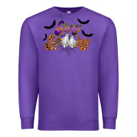 Purple stay spooky Premium Sweatshirt - RacoonDesign