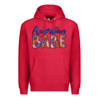 Cardinal american babe Premium Hoodie - LillyAllenDesigns
