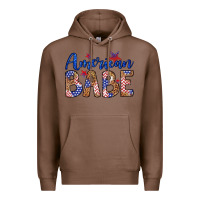 Chestnut american babe Premium Hoodie - LillyAllenDesigns