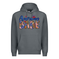 Rock american babe Premium Hoodie - LillyAllenDesigns