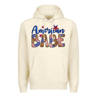 Sandshell american babe Premium Hoodie - LillyAllenDesigns