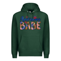 Sports Green american babe Premium Hoodie - LillyAllenDesigns