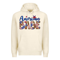 Tofu american babe Premium Hoodie - LillyAllenDesigns