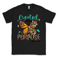 Black created with a purpose ephesians 2 10 Classic Tee - RanaPortraitStore