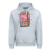 Heather Grey gay juice Urban Hoodie - MaliasSmallBusiness