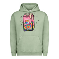 Pigment Oil Green gay juice Urban Hoodie - MaliasSmallBusiness