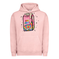 Pigment Salmon gay juice Urban Hoodie - MaliasSmallBusiness