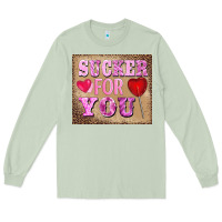 Matcha valentine's day sucker for you Long Sleeve Tee - BarkalooDesign