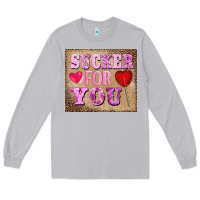Moon Dust valentine's day sucker for you Long Sleeve Tee - BarkalooDesign