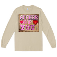 Valentine's Day Sucker For You Long Sleeve Tee | Teevron