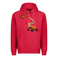 Cardinal Boom Lift Premium Hoodie - LillyAllenDesigns