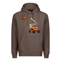Coffee Boom Lift Premium Hoodie - LillyAllenDesigns