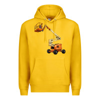 Lemon Boom Lift Premium Hoodie - LillyAllenDesigns