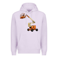 Lilac Boom Lift Premium Hoodie - LillyAllenDesigns