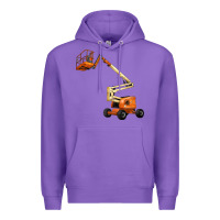 Purple Boom Lift Premium Hoodie - LillyAllenDesigns