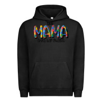 Pigment Black this mama loves her puzzle Urban Hoodie - MaliasSmallBusiness