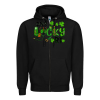 Black One Lucky Respiratory Terapist Zipper Hoodie - RanaPortraitStore