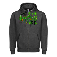 Charcoal Heather One Lucky Respiratory Terapist Zipper Hoodie - RanaPortraitStore
